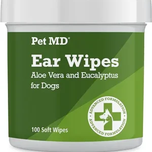 Pet MD - Dog Ear Cleaner Wipes