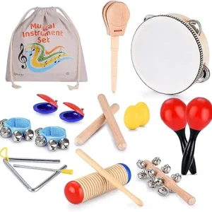 Boxiki kids Musical Instruments Set of 16 PCS