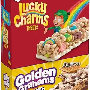 Golden Grahams Lucky Charms Breakfast Cereal