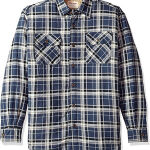 Wrangler Authentics Men's Long Sleeve Sherpa Lined Shirt Jacket